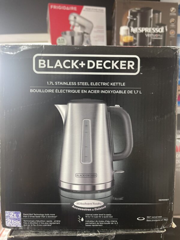 Black & Decker Stainless Steel Electric Kettles madistltd